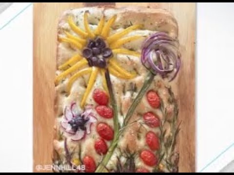 Baking at Home: Garden Focaccia