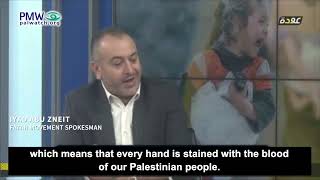 Iyad Abu Zneit demonizing Israelis