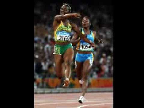 USAIN BOLT MADE HISTORY FOR JAMAICA @ 9.69 100M AND COLLECTS GOLD MEDAL IN BEIJING, DEDICATION BY LUDDY HASKELL