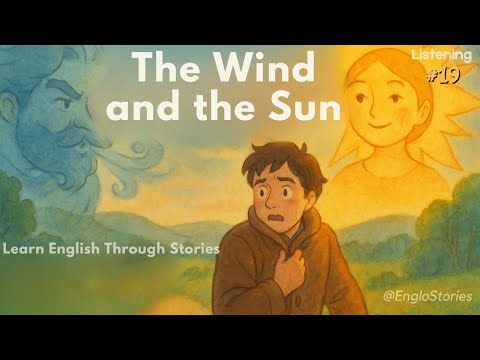 The Wind and the Sun | Learn English Through Story with Subtitles | EngloStories