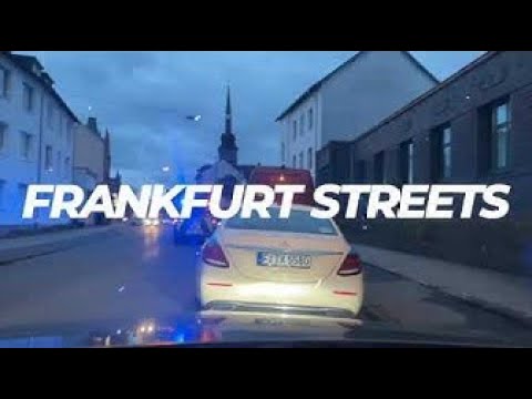 FRANKFURT POLIZEIEINSATZ BERGEN ENKHEIM AUTOBAHNBAU & WALDRODUNG