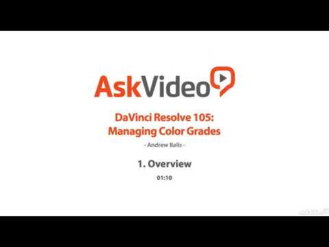 Color Grades Course For DaVinc Video