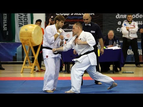 Ivan Demanov vs Ivan Schetinin / Иван Деманов - Иван Щетинин. Киокушин профи 2018