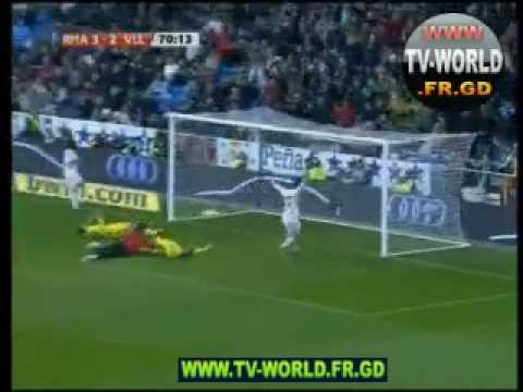 Real madrid 6-2 Villarreal 21-02-2010