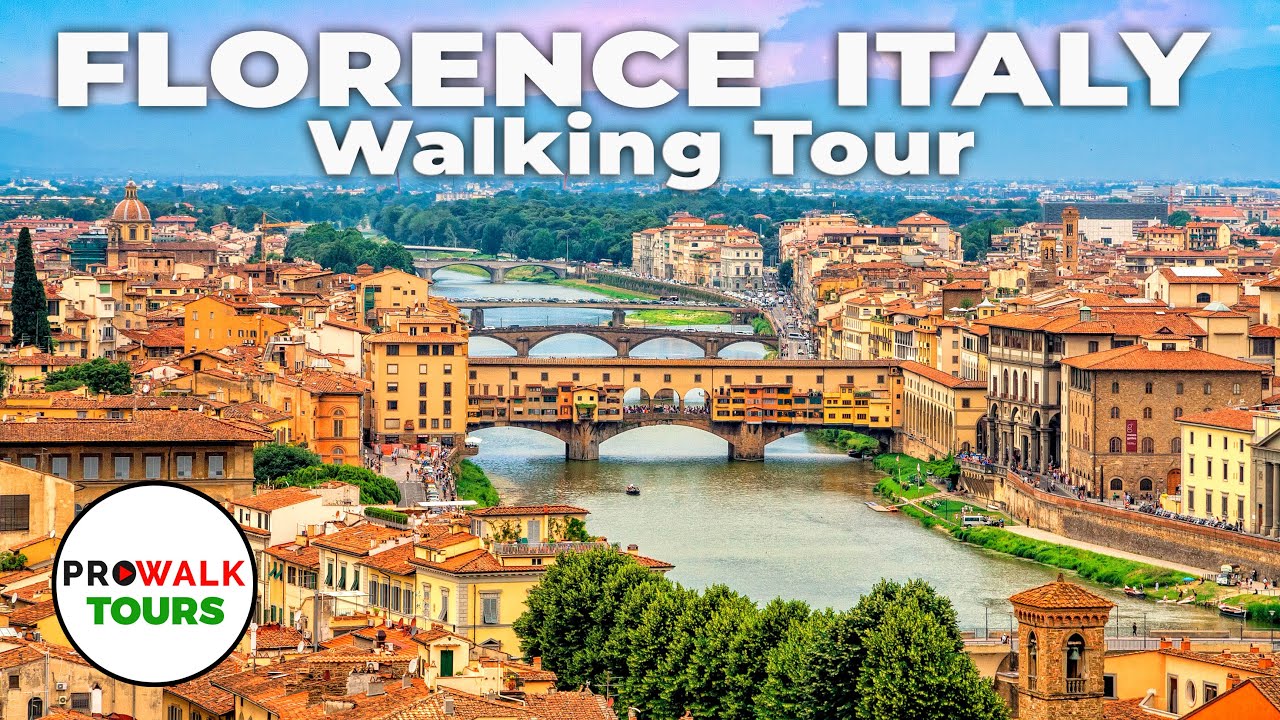 Immersive street-level walking tour through Florence, Italy, showcasing authentic urban landscapes, local architecture, and the vibrant atmosphere of the city's neighborhoods