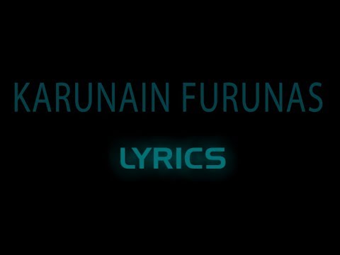 ✔️Beatology Studios - Karunain Furunas - (Lyrics)