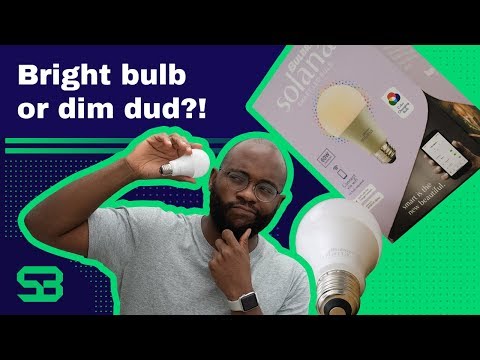 Bulbrite Solana Standard Color Smart Light Bulb Review