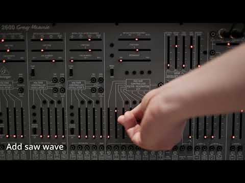 Behringer 2600 Gray Meanie Filter and Reverb