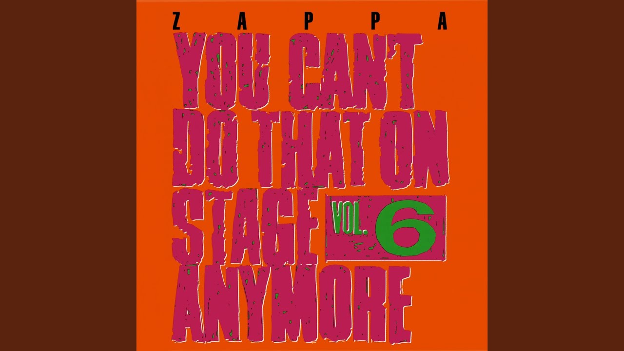 Frank Zappa - The Madison Panty-Sniffing Festival