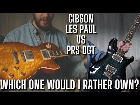 Gibson Les Paul Standard vs PRS DGT - Do they Sound as Different as they Look?