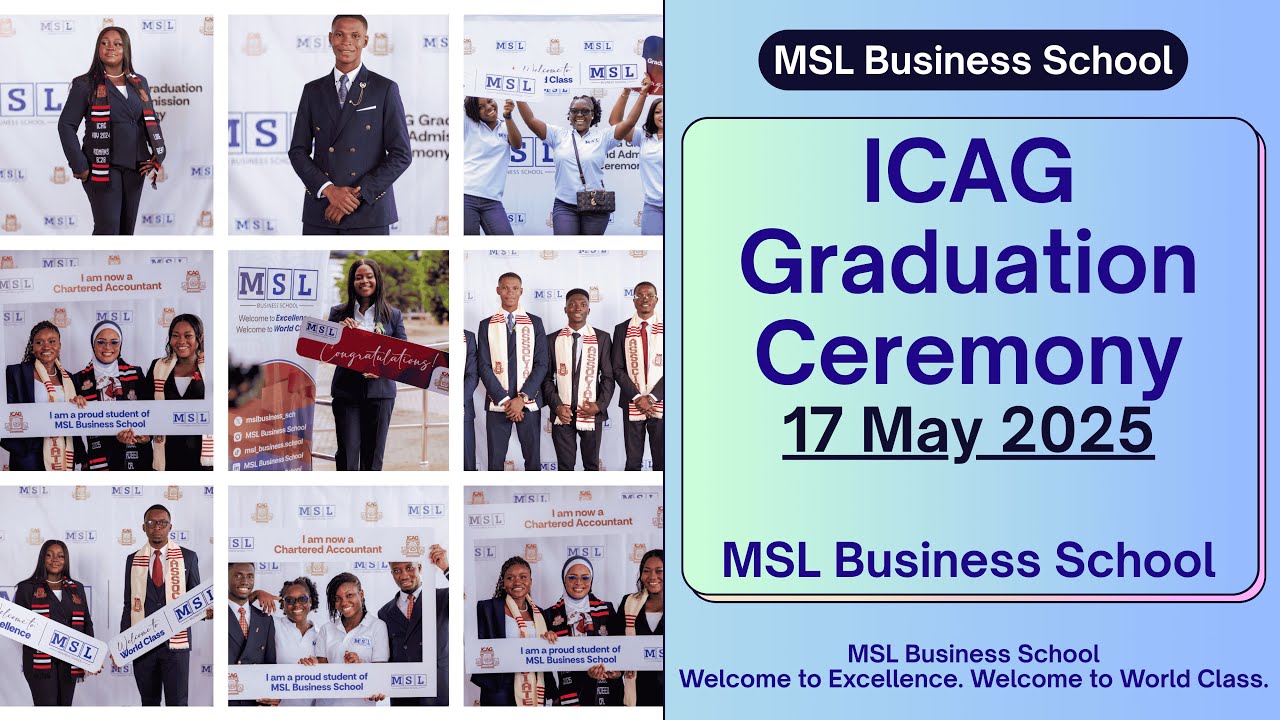 Watch the ICAG graduation highlights from 17 May 2025