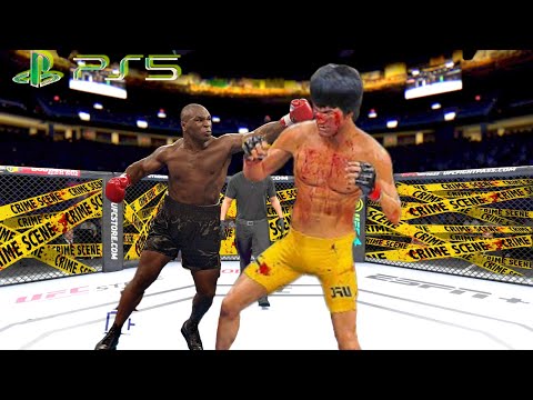 UFC4 Bruce Lee vs. Mike Tyson EA Sports UFC 4