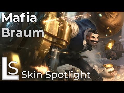 Mafia Braum - Skin Spotlight - League of Legends - Crime City Collection