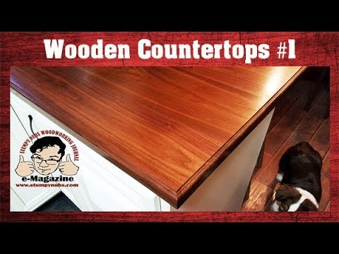 Make your own wooden counter tops PART #1: Templates