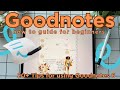 Beginner’s Guide to GoodNotes 6 in 2024 | Everything you NEED to know | Beginner 2 Expert