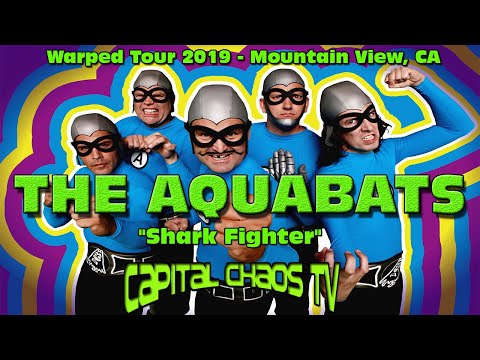 THE AQUABATS "Shark Fighter" @ Warped Tour 2019