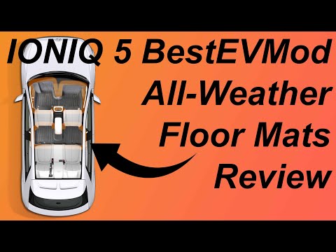 BestEVMod All-Weather Floor Mats Review | Hyundai Ioniq 5