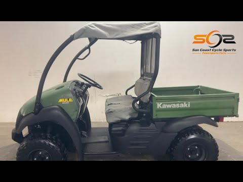 05-16 Kawasaki Mule 600 610 KAF400 Canister & Lines Charcoal