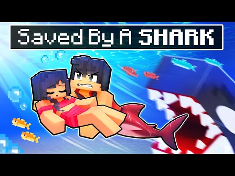 Saved by a SHARK in Minecraft!