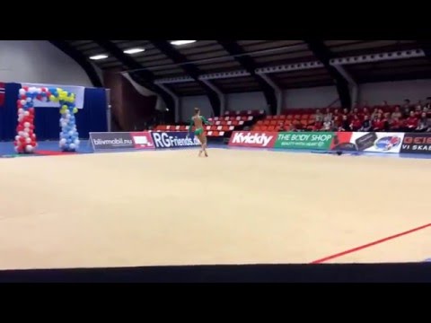 Nordisk Mesterskab 2016, finale, senior, Ball, Emilie hvidsten swensen, Norge