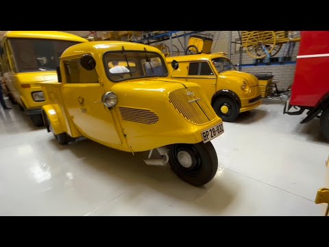 Treffen historischer Postfahrzeuge am Sammlungsdepot des Museums für Kommunikation in Heusenstamm