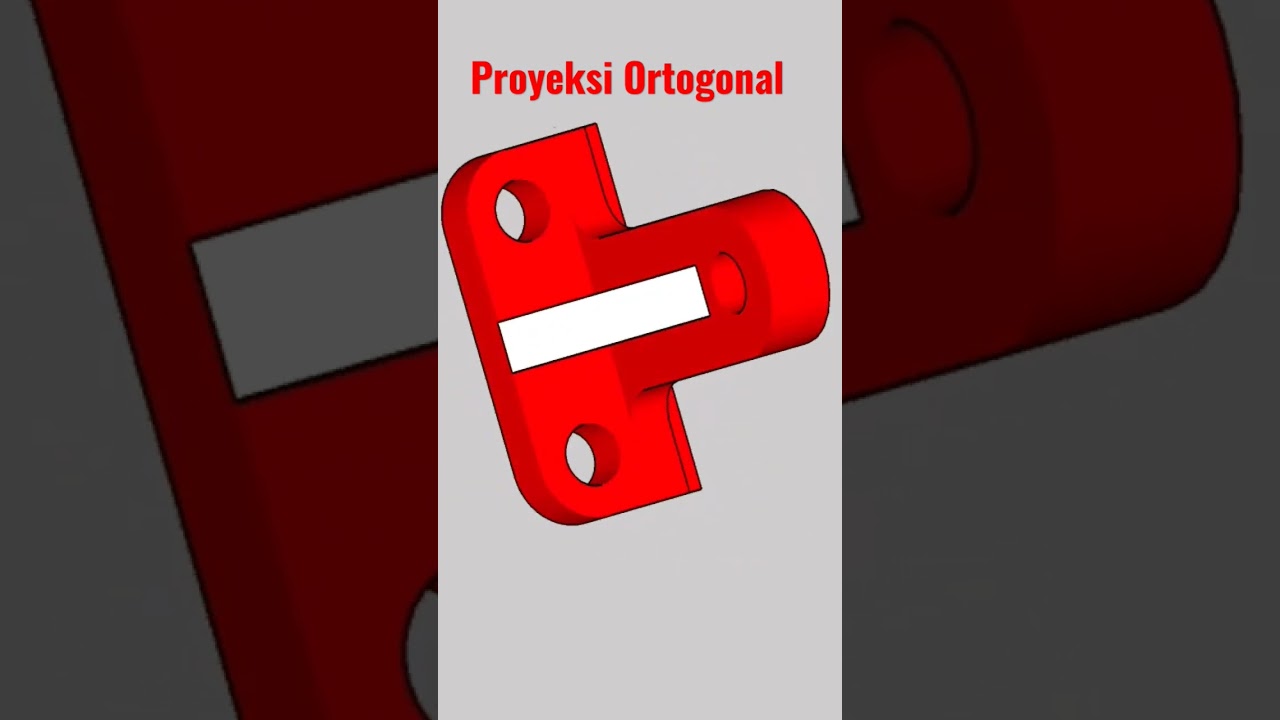 Cara Mudah Memahami Proyeksi Ortogonal.
