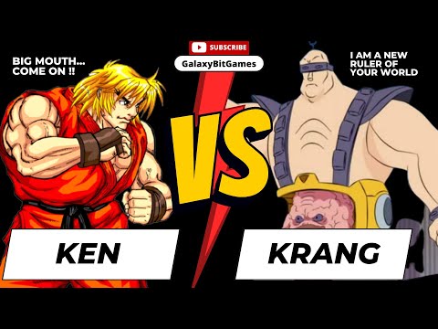KEN VS KRANG NINJA TURTLE | ULTIMATE EPIC BATTLE