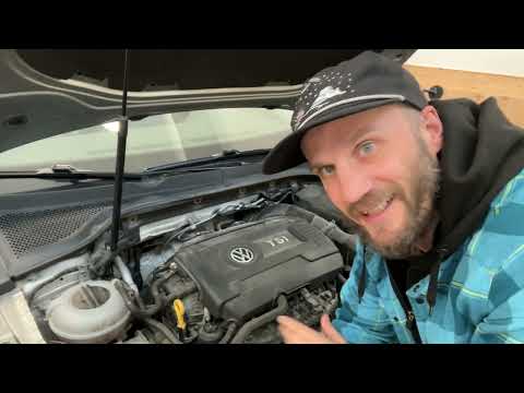 Changing Oxygen sensor 2017 VW Golf MK7 1.8l (O2 Sensor replace)