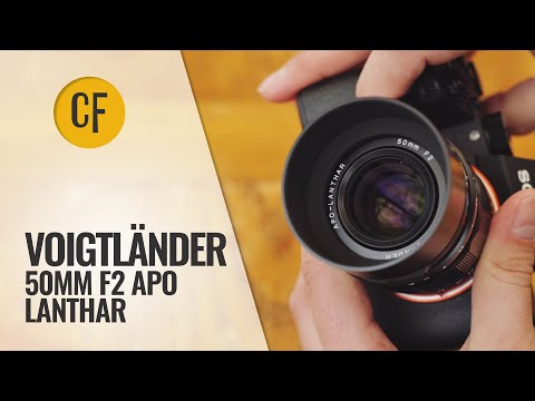 Video thumbnail for Voigtlander Apo Lanthar 50 mm f/2 Aspherical VM review 2