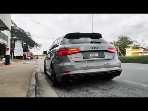 Audi RS3 Sportback w/ ARMYTRIX Full Exhaust System
