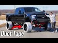 Duct Tape Tires on my Sema Truck