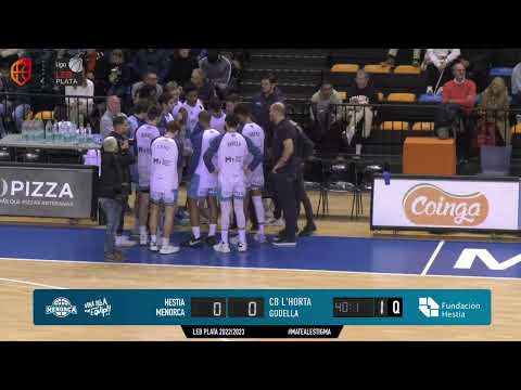 PARTIDO · Hestia Menorca vs. CB L'Horta Godella