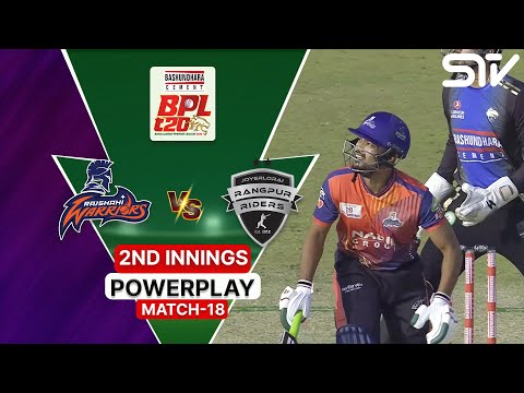2nd Innings Powerplay | Rajshahi Warriors vs Rangpur Riders | Match 21 | BPL 2025-26 | M3Z1S