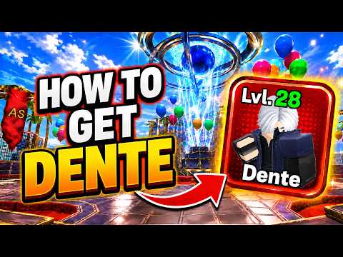 How to GET DENTE in ANIME SQUADRON Roblox