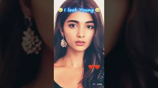 Radhe shyam co actress  pooja hegde looking sweet  and Young 😍😍😘😘.