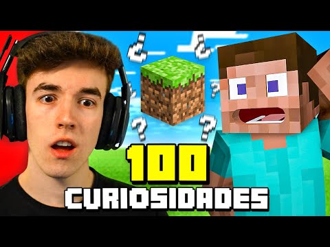 REACCIONO a 100 CURIOSIDADES QUE NO SABIAS de MINECRAFT