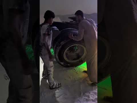 تغيير دفرنس تريلا اكتروس ام بي سري محمله٨٠طن #foryou #fyp #نقل #حداد #صيانة #تصليح_سيارات #سيارات