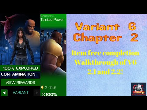Variant 6: Chapter 2 (2.1, 2.2) item free completion walkthrough with Boss solos!