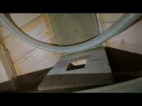 Starboard Aft Bottom Planking Done - Aft Cabin Shower Sole Hatch