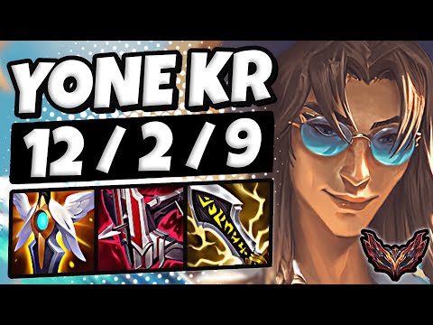 Yone vs Akali [ MID ] Patch 12.21 Korea Grandmaster ✅