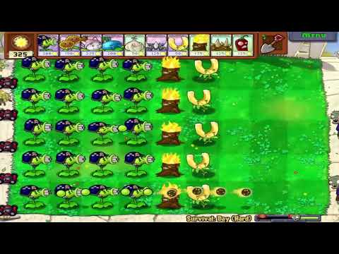 Team Gatling Pea vs All Zombies | Plants Vs Zombies Extra