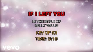 Kelly Willis - If I Left You (Karaoke)
