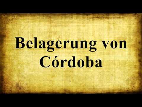 Belagerung von Córdoba