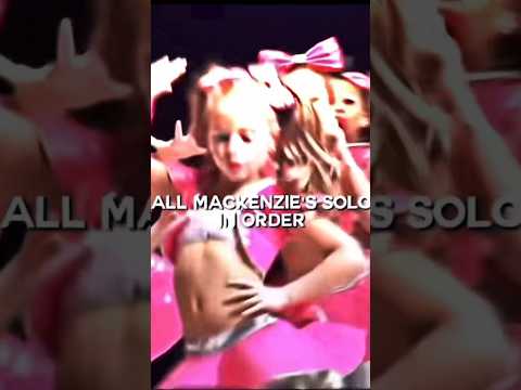 All kenz solos in order💗 #dancemoms #abbylee #dance #aldc kenzieee💗🎀🩰💕