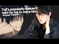 Koyasu Takehito S Struggles Due To Toji S Popularity