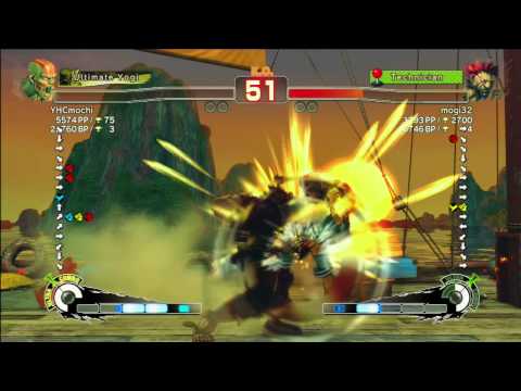 SSF4 AE v. 2012 High Level Replays Xbox 360 YHCmochi(Dhalsim) Vs mogi32(Akuma)