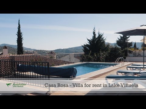 Casa Rosa - Villa for rent lake Viñuela - Andalucian Villa Rentals