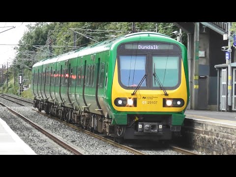 Irish Rail 29000 Class Commuter Train 29107 - Portmarnock Station, Dublin