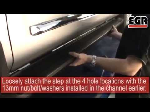 Nissan Rogue EGR Running Boards Installation - AutoCustoms.com