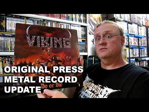 METAL Original Press Vinyl Record UPDATE! - August 2020